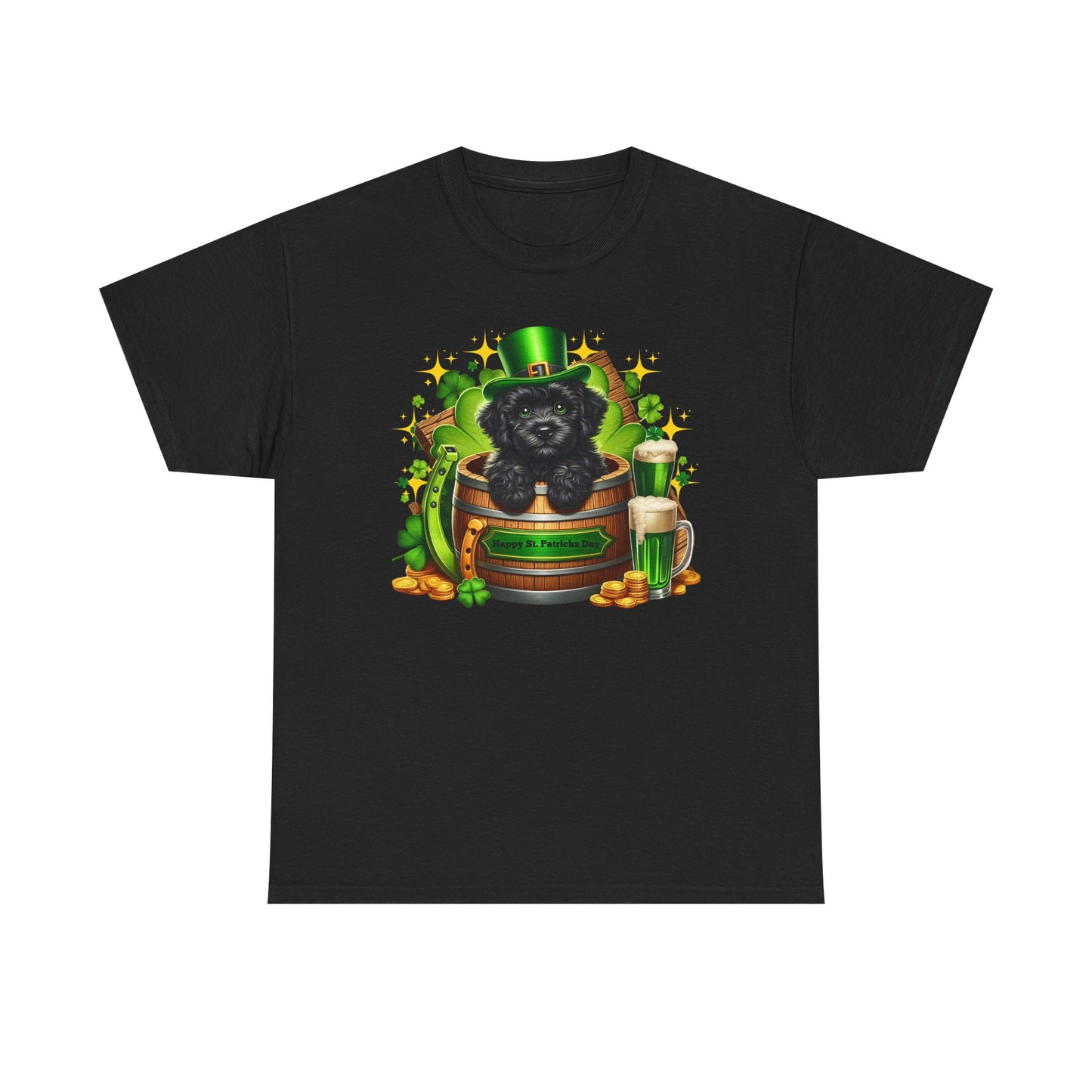 Lucky Dog - Heavy Cotton | St. Patrick's Day T-Shirt