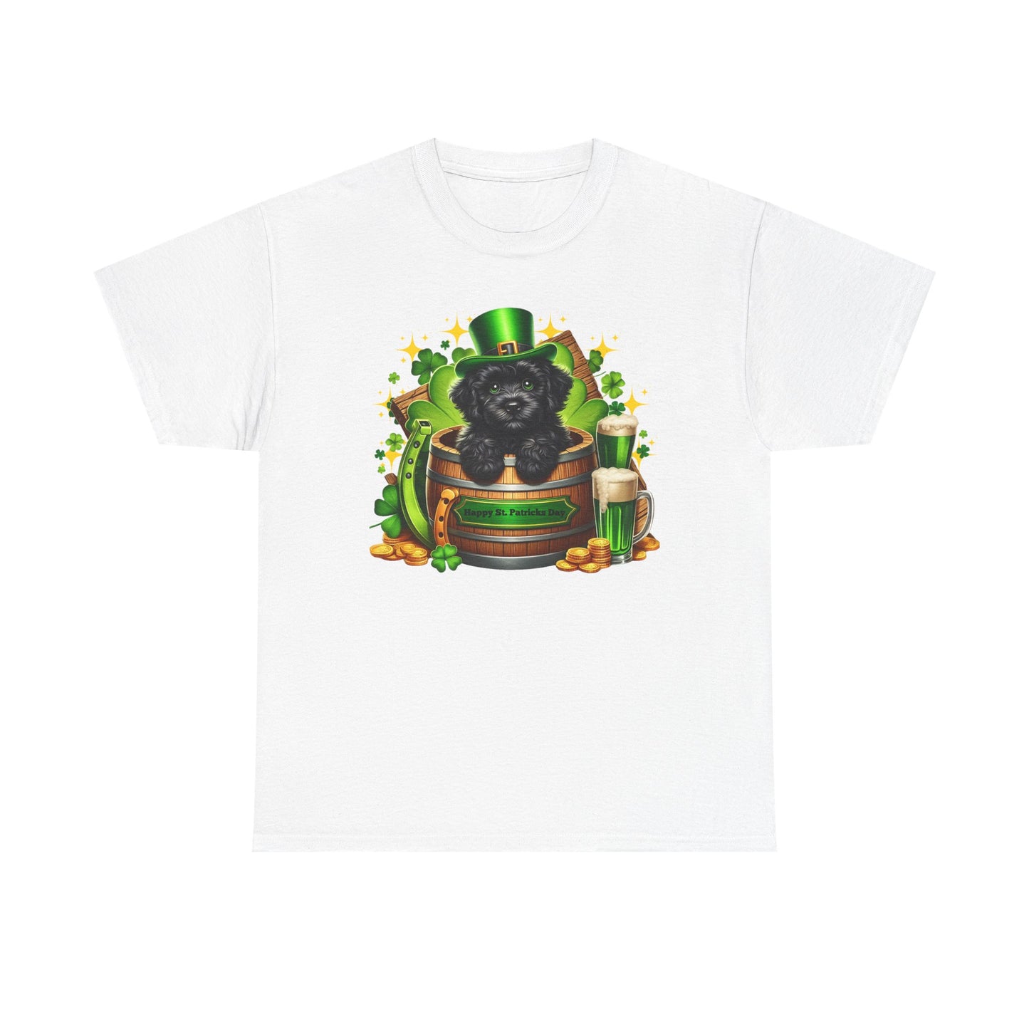 Lucky Dog - Heavy Cotton | St. Patrick's Day T-Shirt