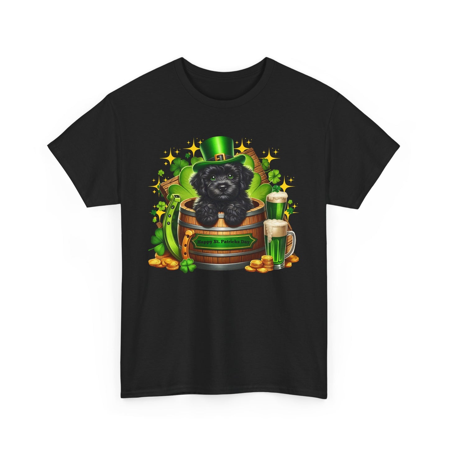 Lucky Dog - Heavy Cotton | St. Patrick's Day T-Shirt