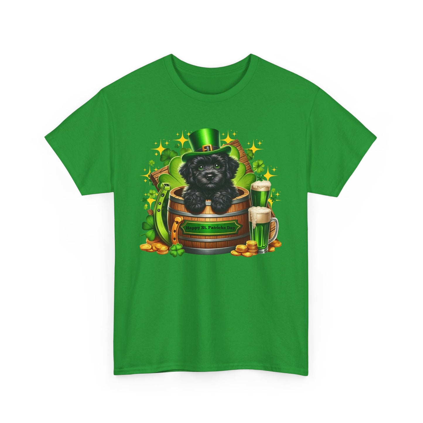 Lucky Dog - Heavy Cotton | St. Patrick's Day T-Shirt