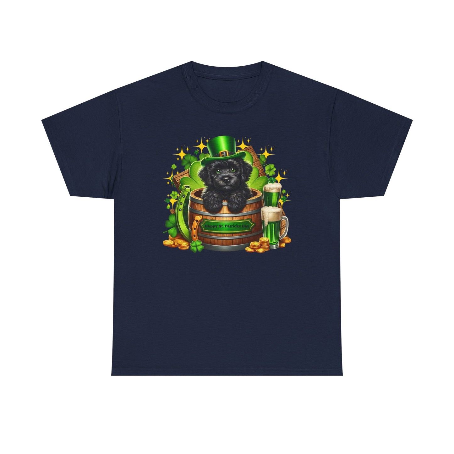 Lucky Dog - Heavy Cotton | St. Patrick's Day T-Shirt