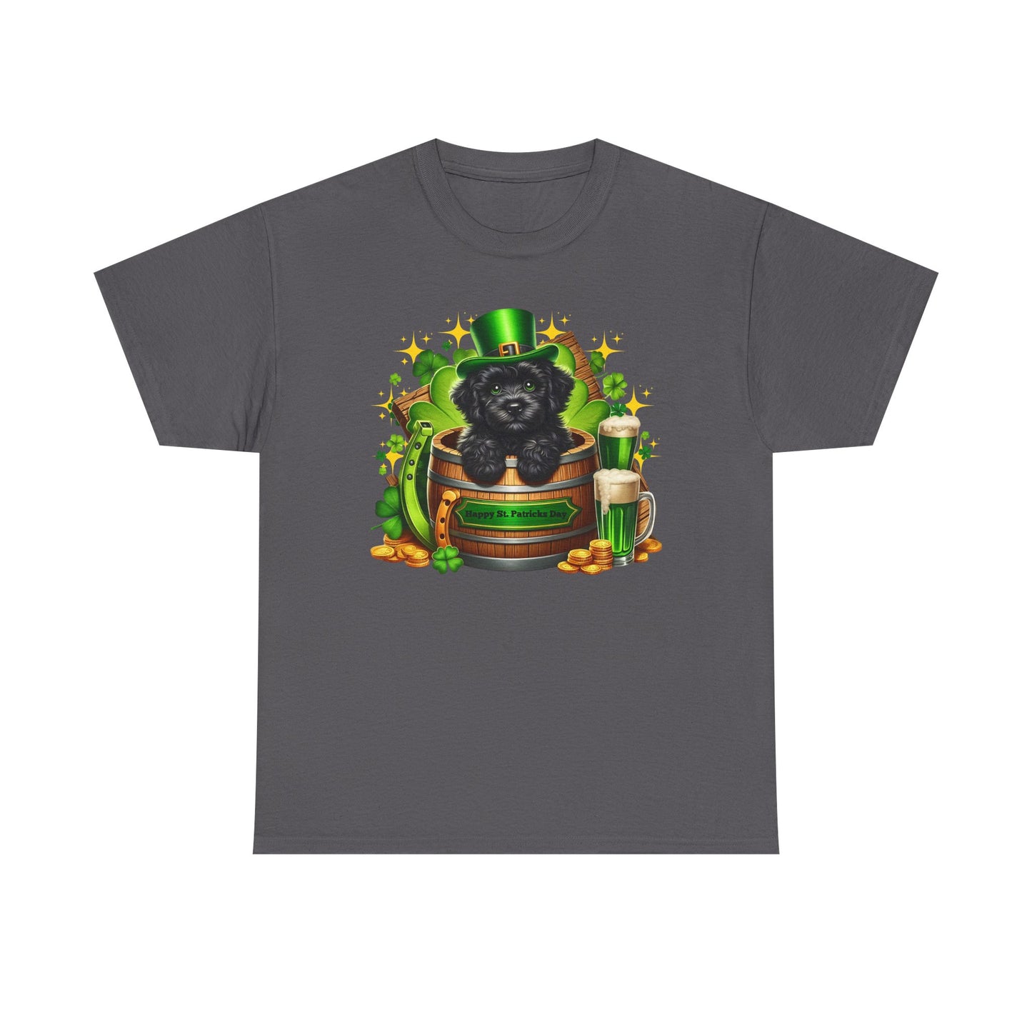 Lucky Dog - Heavy Cotton | St. Patrick's Day T-Shirt