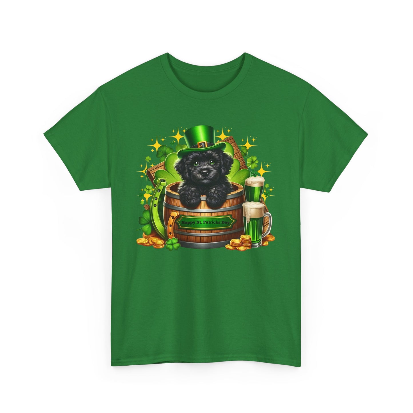 Lucky Dog - Heavy Cotton | St. Patrick's Day T-Shirt