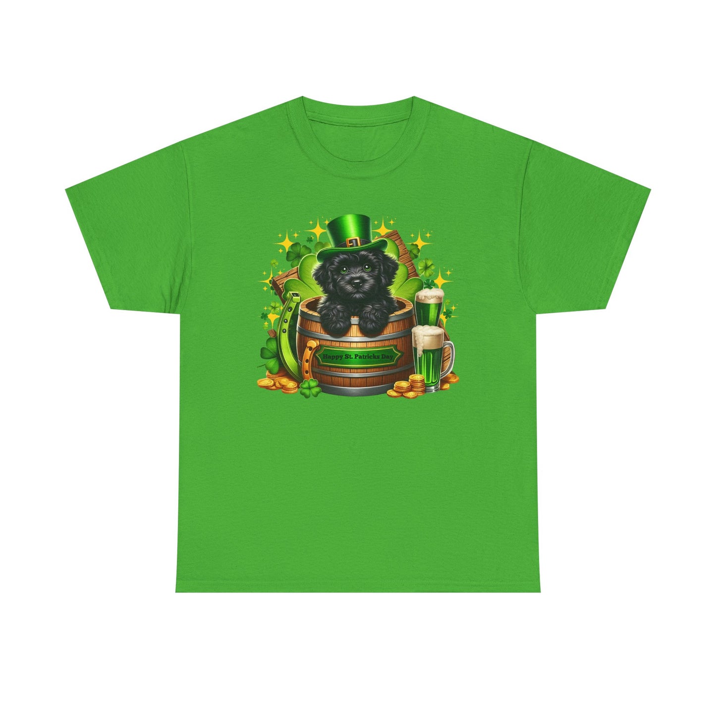 Lucky Dog - Heavy Cotton | St. Patrick's Day T-Shirt