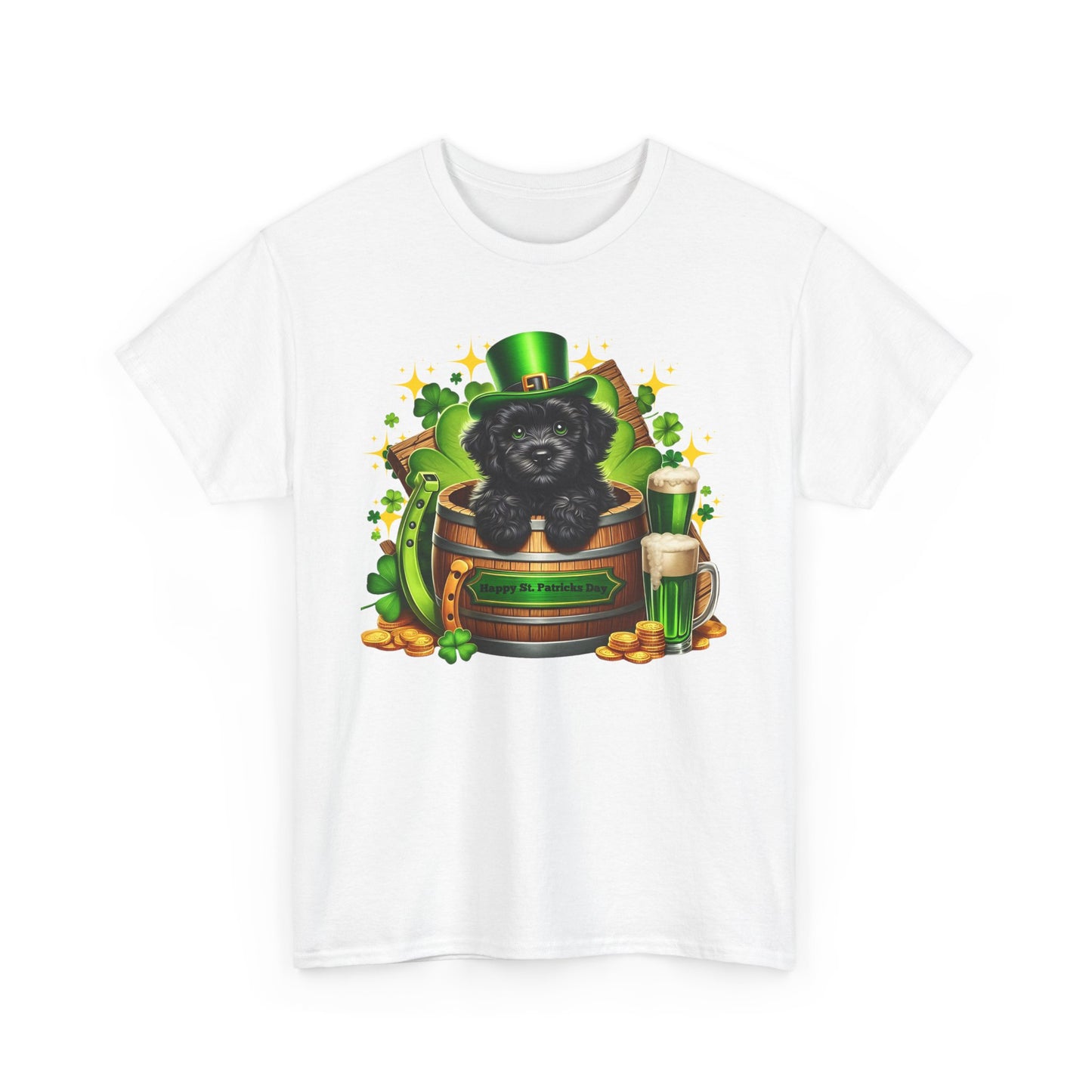 Lucky Dog - Heavy Cotton | St. Patrick's Day T-Shirt