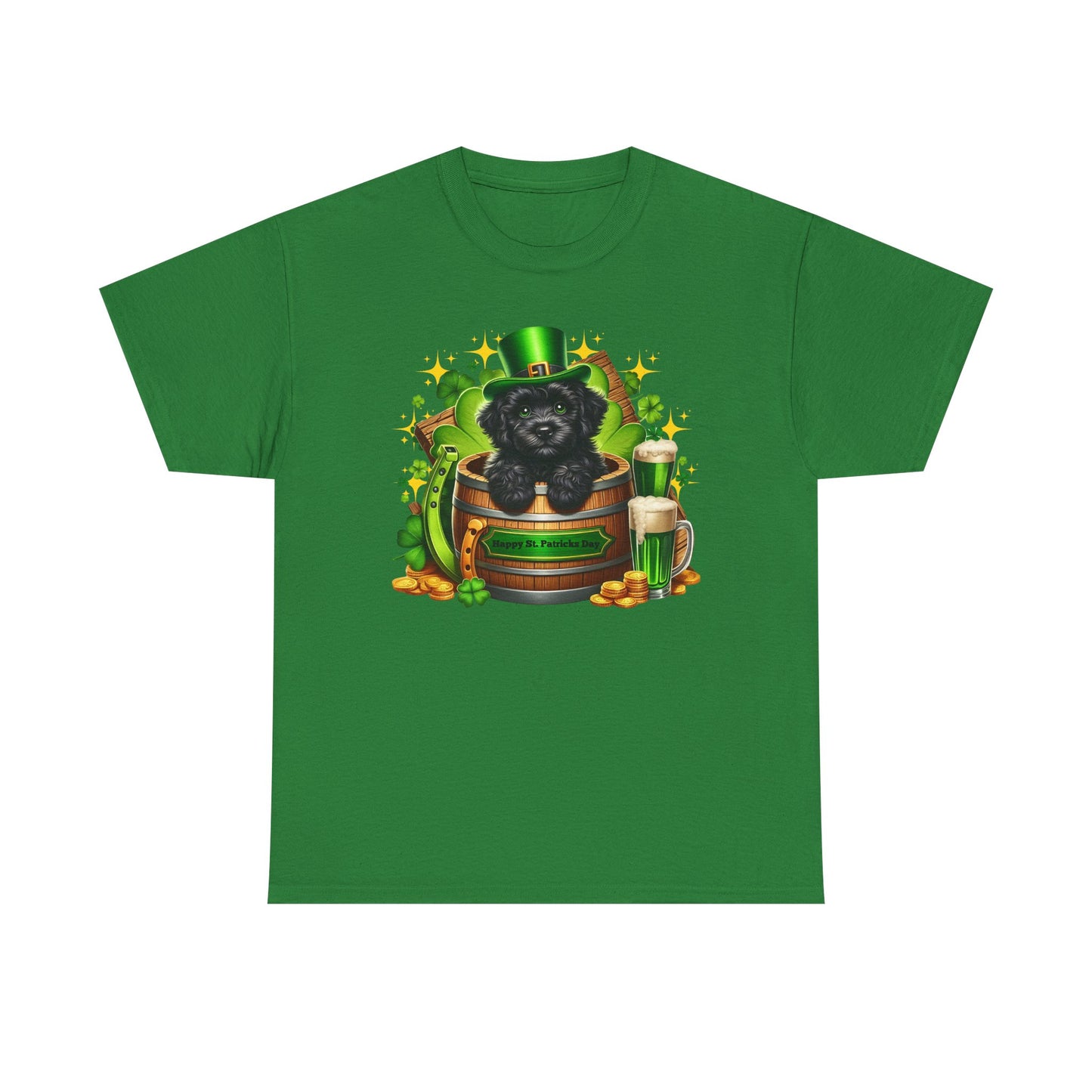 Lucky Dog - Heavy Cotton | St. Patrick's Day T-Shirt